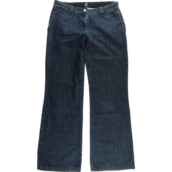 Tommy Hilfiger Wide Leg Flare Jeans Women's 6 0618 - Picture 1 of 4